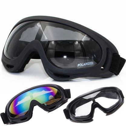 Polarized Motocross Bike Goggles - Motorcycle Off-Road Racing Sunglasses - Skiing Snowboard Outdoor Sports Glasses