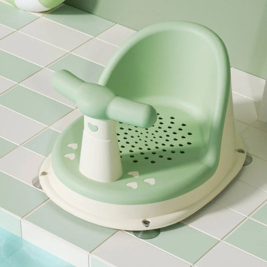 Comfortable Infant Bath Tub Chair: Anti-Slip Baby Bathing Solution - Great Shower Gift for Newborns 6-18 Months