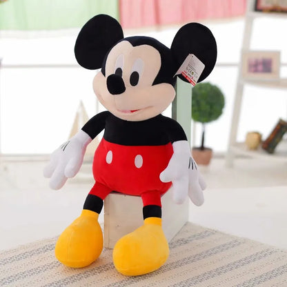 Disney Cartoon Plush Toys - 30/40cm Minnie, Mickey, Pluto, Goofy, Miaomiao House Dolls, Creative Wedding and New Year Mascot Gifts