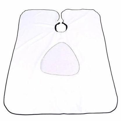 Unisex Facial Hair Beard Shave Apron: Reusable Whisker Cape Catcher Cloth Wrap - Ideal for Hair Trimming, Cutting at Barbershop