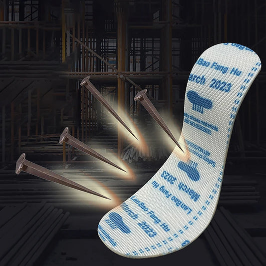 Anti-Puncture Damping Pads - Stab-Resistant Insole for Outdoor Safety Shoes, Soft and Anti-Piercing Protection