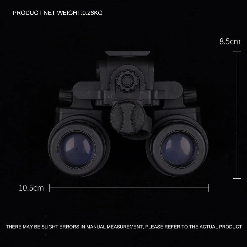 AN/PVS31 Dual-Tube Binocular Night Vision Goggles – Dummy Props for Airsoft Helmet, Hunting, and Cosplay Accessories