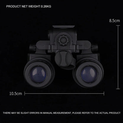 AN/PVS31 Dual-Tube Binocular Night Vision Goggles – Dummy Props for Airsoft Helmet, Hunting, and Cosplay Accessories