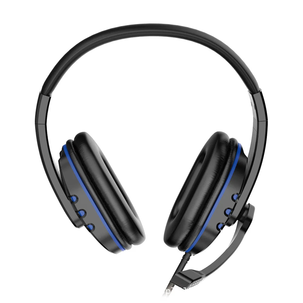 3.5mm Wired Gaming Headset with Microphone, Earphones for PS4, PlayStation 4, PC, and Computer Chat