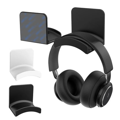 Universal Wall-Mounted Headphone Stand, Gaming Controller Holder, Under Desk Hanger Hook for Headset and Earphones