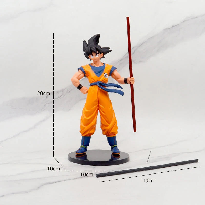 Dragon Ball Son Goku Super Saiyan Action Figure - Anime Character Doll Model, Perfect for Gift Collection and Anime Fans