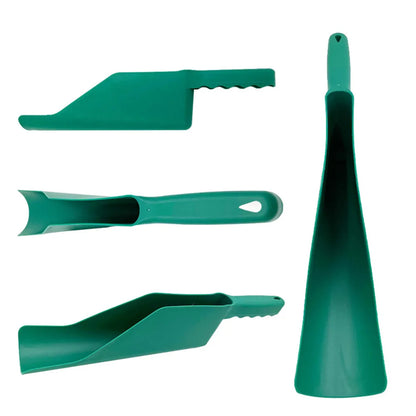 Gutter Getter Scoop Roof Cleaning Tool - Flex Fit Design for Dirt and Debris Removal - Multi-Use Garden Leaf Gutter Spoon Shovel