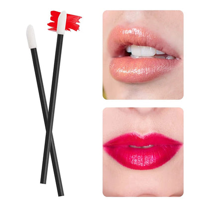 Disposable Lip Wands Applicators: 500/1000PCS Lip Brush for Lipstick and Lip Gloss - Makeup Beauty Tool Essential