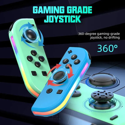 Switch Joypad for Nintendo Switch, OLED, Lite – L/R Controller with Dual Vibration, Compatible with PC & YUZU