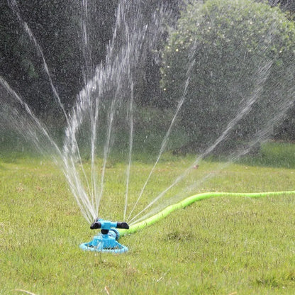 360 Degree Automatic Rotating Sprinkler Nozzle - Garden Lawn Water Spray for Automatic Watering & Irrigation Supplies