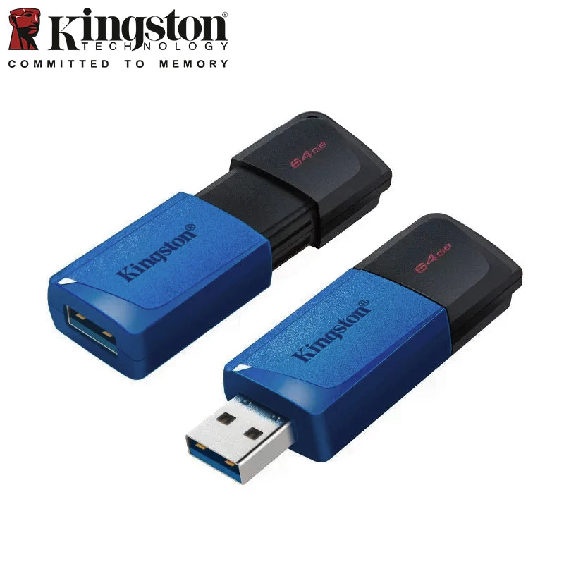 Kingston DataTraveler Exodia M USB Flash Drive – 32GB, 64GB, 128GB, 256GB USB 3.2 Gen 1 Mini Pen Drive for Computer