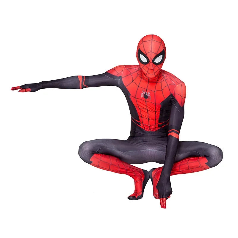 Adult Spider-Man 3D Costume Bodysuit - High-Quality Spandex Zentai for Halloween Party Cosplay