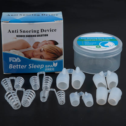 Snore Relief Solution: 1/4/8PCS Nasal Dilators - Anti-Snoring Devices for Better Sleep, Nasal Vents, Aid to Reduce Ronquidos