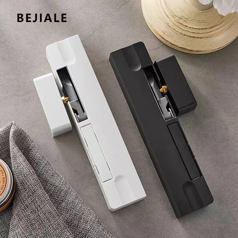 BEJIALE Wooden Door Buffer | Flat Door Open & Close Solution | Invisible Household Door Barrier | Mute & Anti-Clip Hydraulic Door Closer