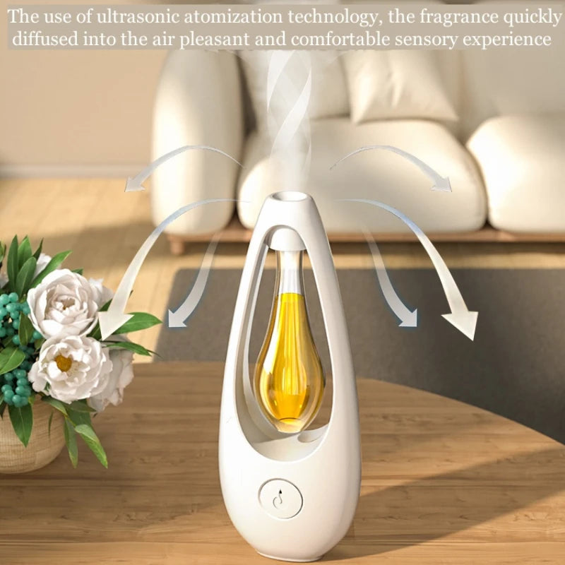 Rechargeable Room Air Freshener Spray and Aromatherapy Diffuser – Essential Oil Fragrance for Home and Hotel