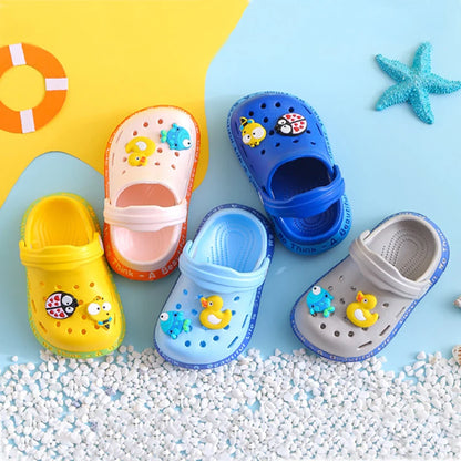 Summer Baby Sandals – Cartoon Mules for Girls and  Boys, Infant Garden Shoes, Children's Casual Footwear