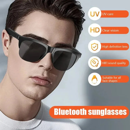 F06 Bluetooth Glasses - HD UV Protective Lens - Wireless Bluetooth Headset for Driving - Wireless Headphones Earphones