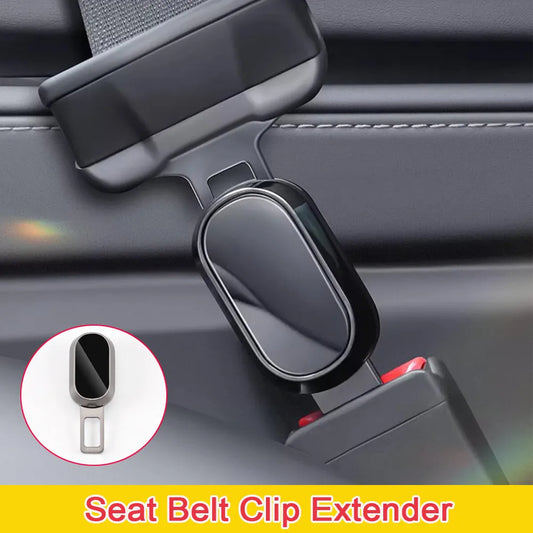 Car Seat Belt Clip Buckle Extender: Compatible with Tesla, Porsche, Mercedes Benz, BMW, Audi, Honda, Nissan, Ford, Land Rover, Toyota, Peugeot, Hyundai