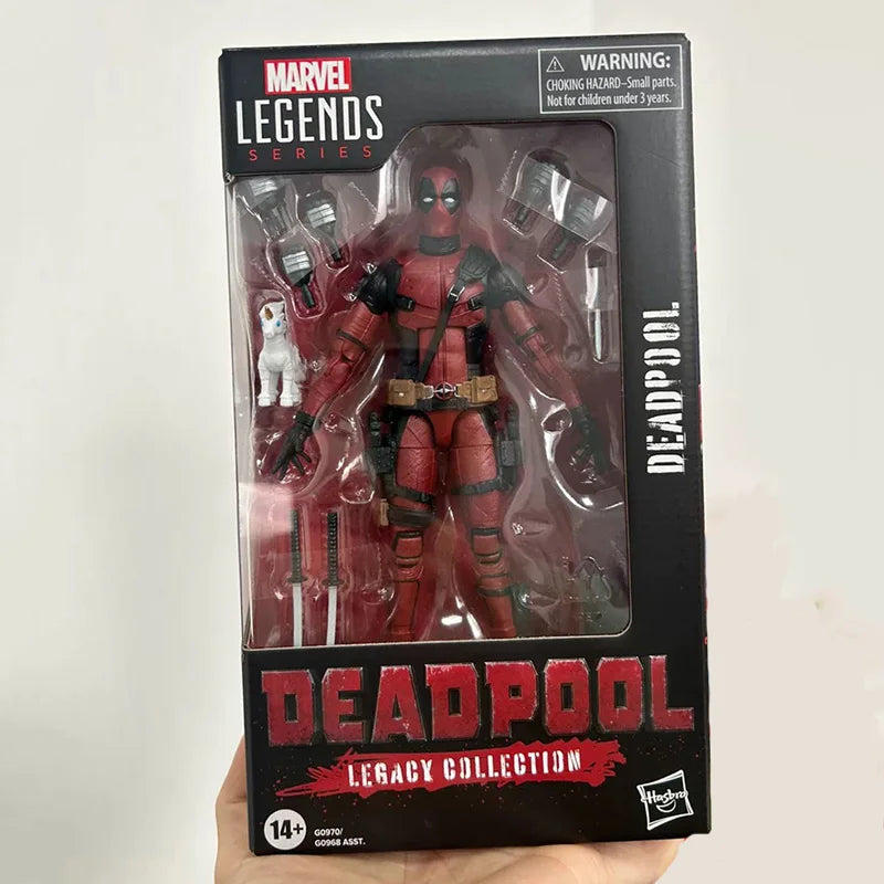 Deadpool Action Figure - X-Men Legend Series Wade Wilson Model, Joint Mobility Collectible Toy for Decoration and Gift