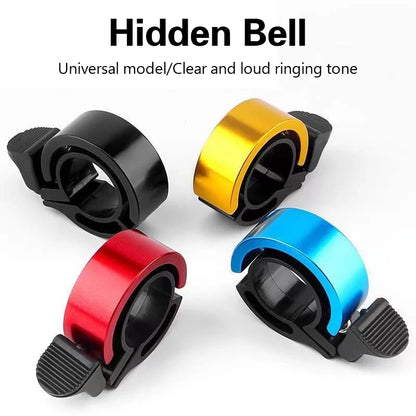 Super Loud Bicycle Bell - Universal Mountain Bike Horn, Invisible and Durable Equipment Accessory for Riding