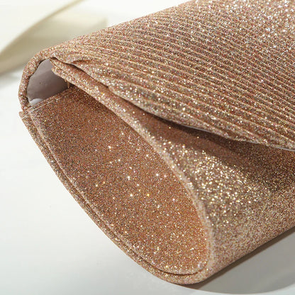 Elegant Fashion Clutch Bag - 2024 Hot Selling Chain Dinner Bag for Bride, Bridesmaid, Lady Handbag