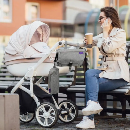 Travel-Friendly Diaper Changing Pad with Pockets: Waterproof Portable Baby Changing Station Kit - Perfect Baby Gift for On-the-Go Parents