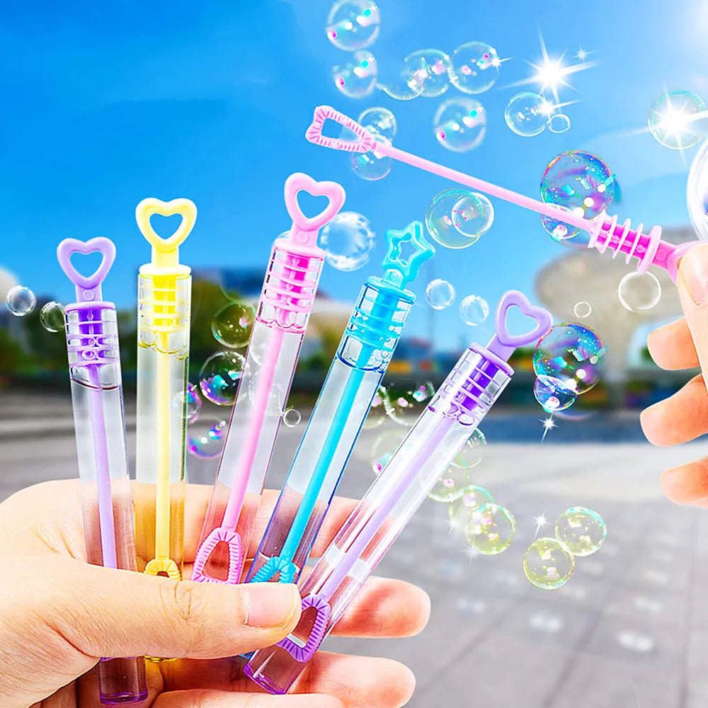 10-30PC Mini Cute Bubble Empty Tube Toy - Kids Birthday Party Favors, School Gifts, Wedding Guests Souvenirs, Pinata Rewards