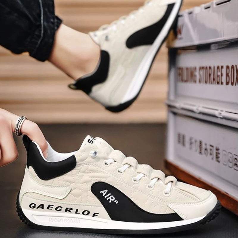 Men's Luxury Sneakers - Casual Spring & Autumn Shoes, Breathable Fashion Loafers, Running Trainers