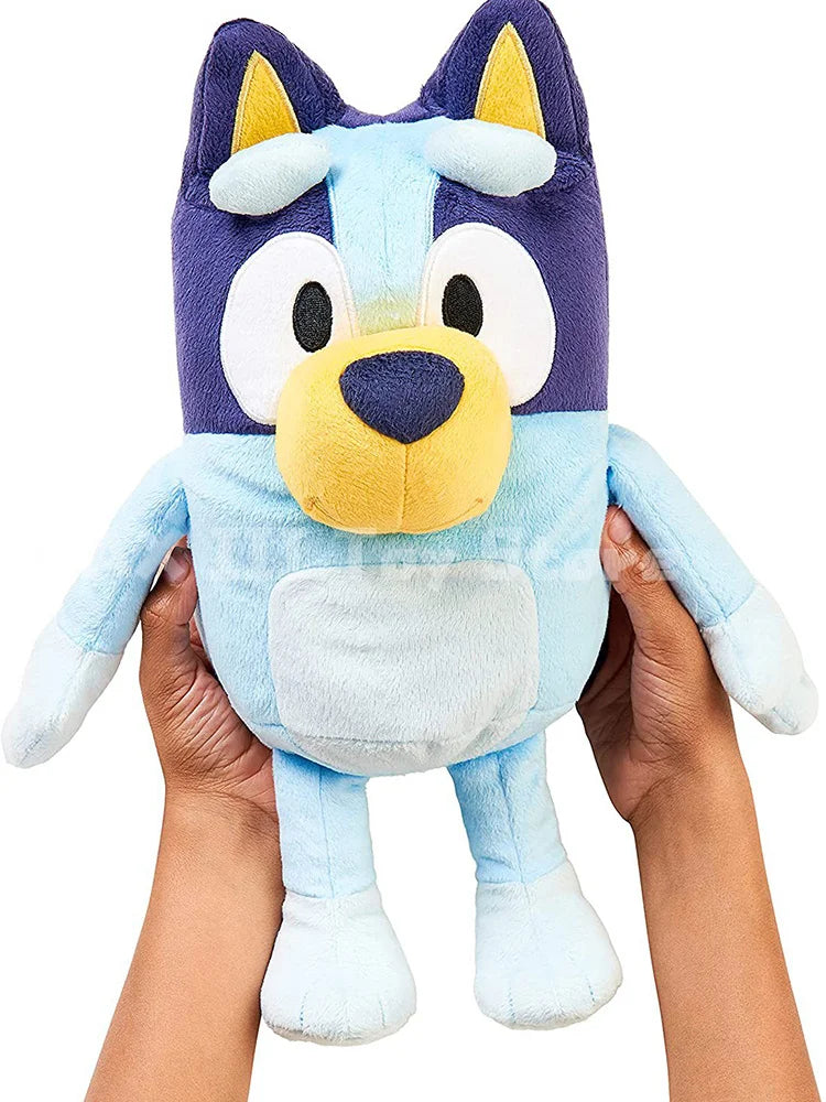 Kawaii Anime Bluey Talking Plush Toy - Bingo Dog Music Figure, Stuffed Animal for Children, Perfect Holiday Gift