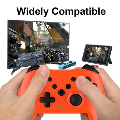 GAMINJA Wireless Controller – No Latency Bluetooth Gamepad for Nintendo Switch, PS3, TV Box, and PC