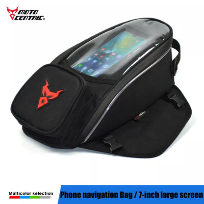 Motocentric Magnetic Motorcycle Waterproof Bag: Fuel Tank Bag with Navigation - Universal Motorbike Tool Backpack, Portable Design