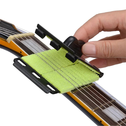 Miwayer Guitar String Cleaner – Fretboard Cloth Tool for Maintenance and Care of Violin, Bass, Ukulele, Electric Guitars