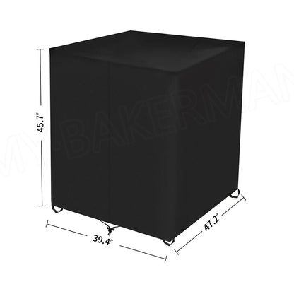 1000L IBC Water Tank Cover - Waterproof, UV-Resistant Tarpaulin with Zipper, Dustproof Rain Tank Protector