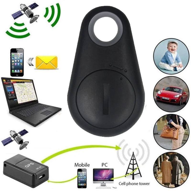 Mini Bluetooth 4.0 GPS Tracker: Smart Pet & Child Anti-Lost Alarm Tag, Wireless Key Finder & More