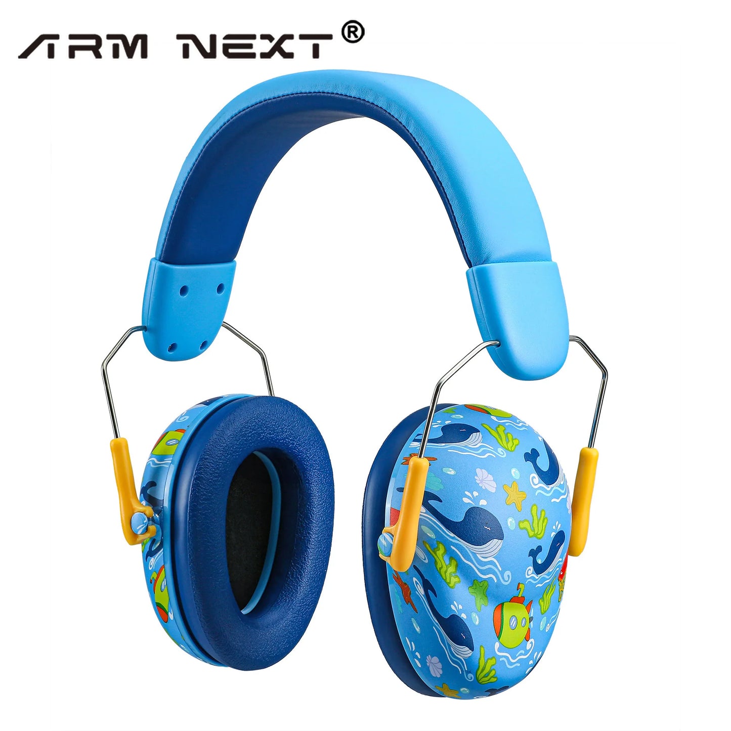 Anti-Noise Earmuffs for Kids – Child Ear Protector Hearing & Sleeping Headphones, Tactical Cartoon ABS Noise Reduction Headset