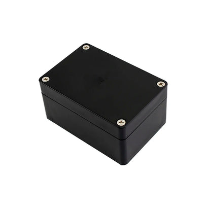 Black Box Outdoor Waterproof Case - Plastic Electronic Project Instrument Junction Box Housing, Weatherproof Protection