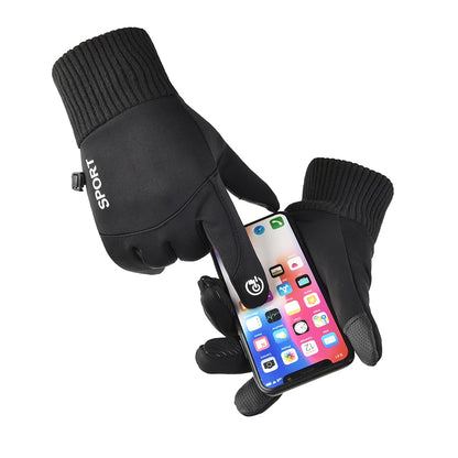 Winter Waterproof Gloves - Touchscreen, Windproof, Non-Slip for Sports, Fishing, Driving, Skiing and Cycling - Men’s and Women’s