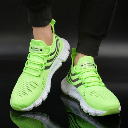 Men's Breathable Sneakers - Comfortable Running & Casual Sports Shoes, Classic Tenis Masculino with Women's Platform Sneaker