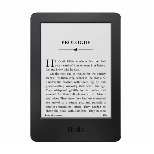 Original Kindle 6/8 Used eBook Reader, 6-Inch E-Ink Touchscreen WiFi eReader, No Light, Better Than Kobo