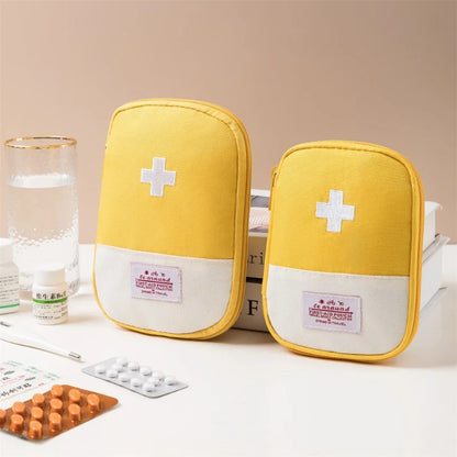 Cute Portable Medicine Bag: First Aid Kit Organizer for Medical Emergency - Outdoor Household Pill Storage Travel Case