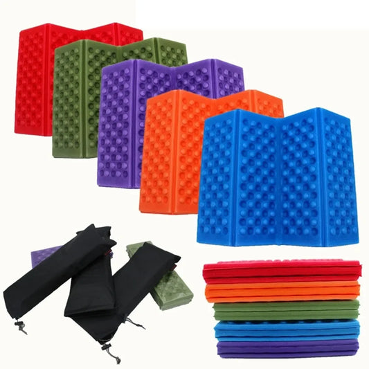 Portable Lightweight Mini Folding Mat - Foam Sitting Pad for Outdoor Activities, Foldable Kneeling & Seat Cushion for Comfort