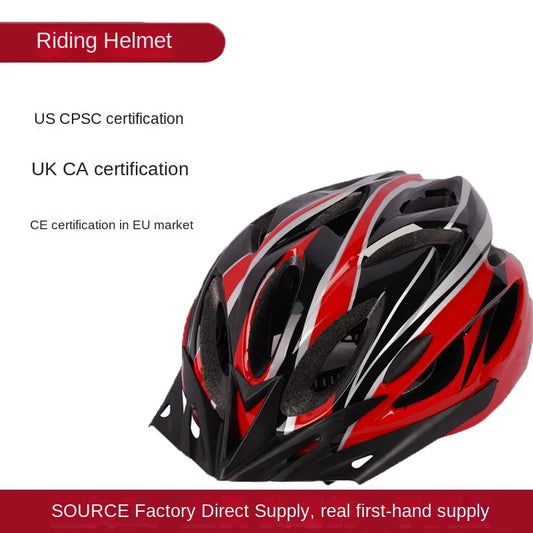 New Cycling Helmet – Lightweight, Adjustable Comfort Lining for Men & Women, Hollow Design, Bike & MTB Safety Head Protection