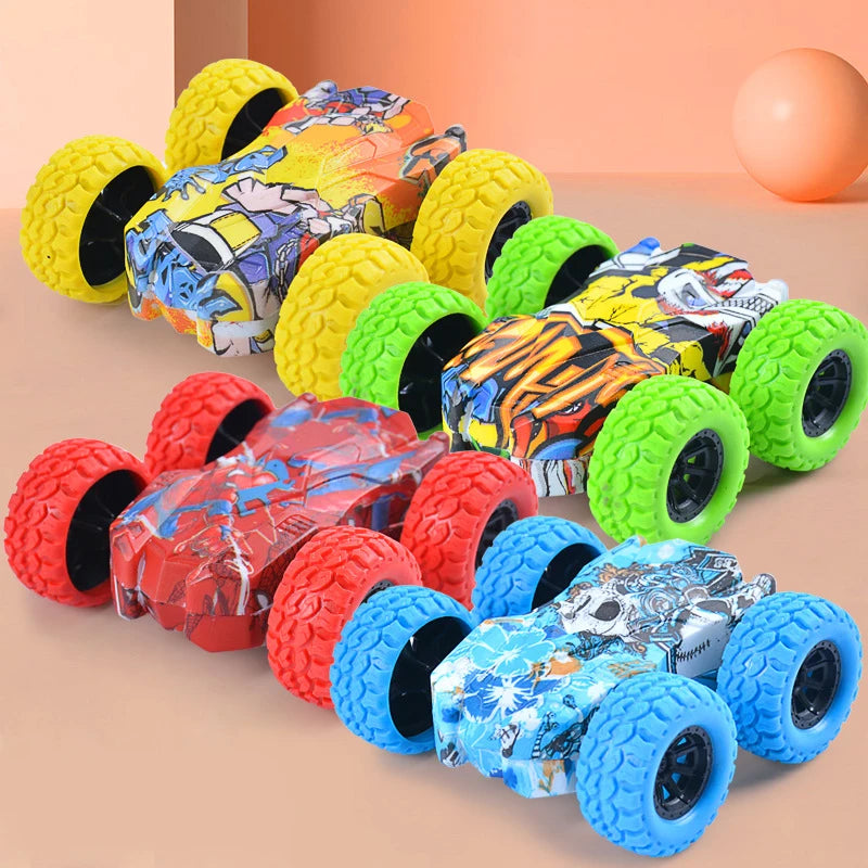 Cute Vehicle Toys – Crash-Resistant, Shatter-Proof Model with Double-Side Inertia, Safety Toy for Boys and Kids