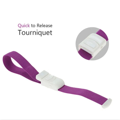 Colorful Medical Paramedic Tourniquet – Quick Release Buckle for Outdoor Sports, Emergency First Aid, Nurse & General Use