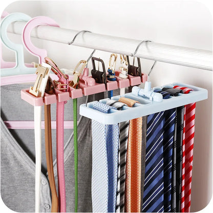 Magic Multi-Port Clothes Hangers - Space-Saving Drying Rack & Wardrobe Organizer - Versatile Plastic Clothes Rack