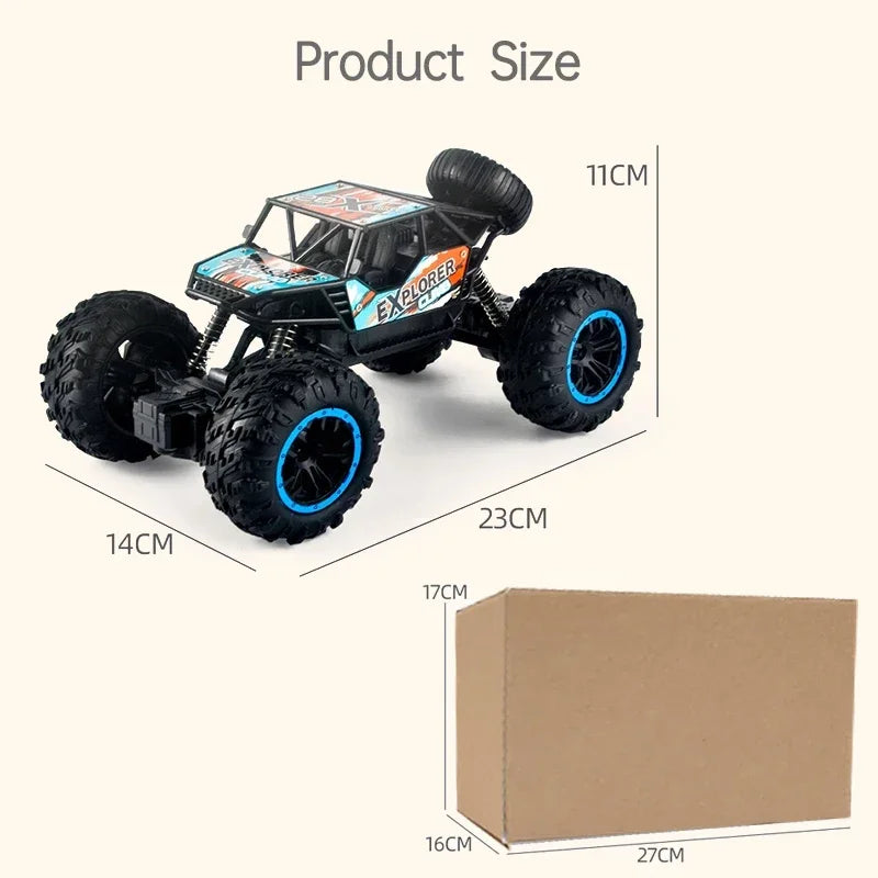 Off-Road RC Climbing Car Toy - Remote Control Vehicle for Kids and Boys, Outdoor Gift Model