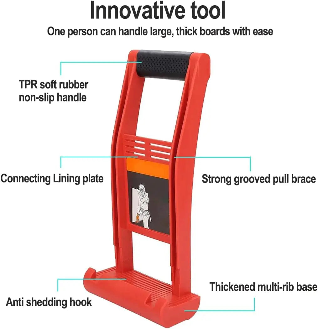 80KG Giant Panel Carrier Handling Tool | Wooden Board Load Plier | Drywall Handle Plywood Bedspread for Carrying