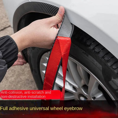 Car Leaf Board Wheel Eyebrow Protector: Waterproof Vinyl Rubber Seal Strip for Anti-Wear & Scratch Blocking - Exterior Accessories Essential