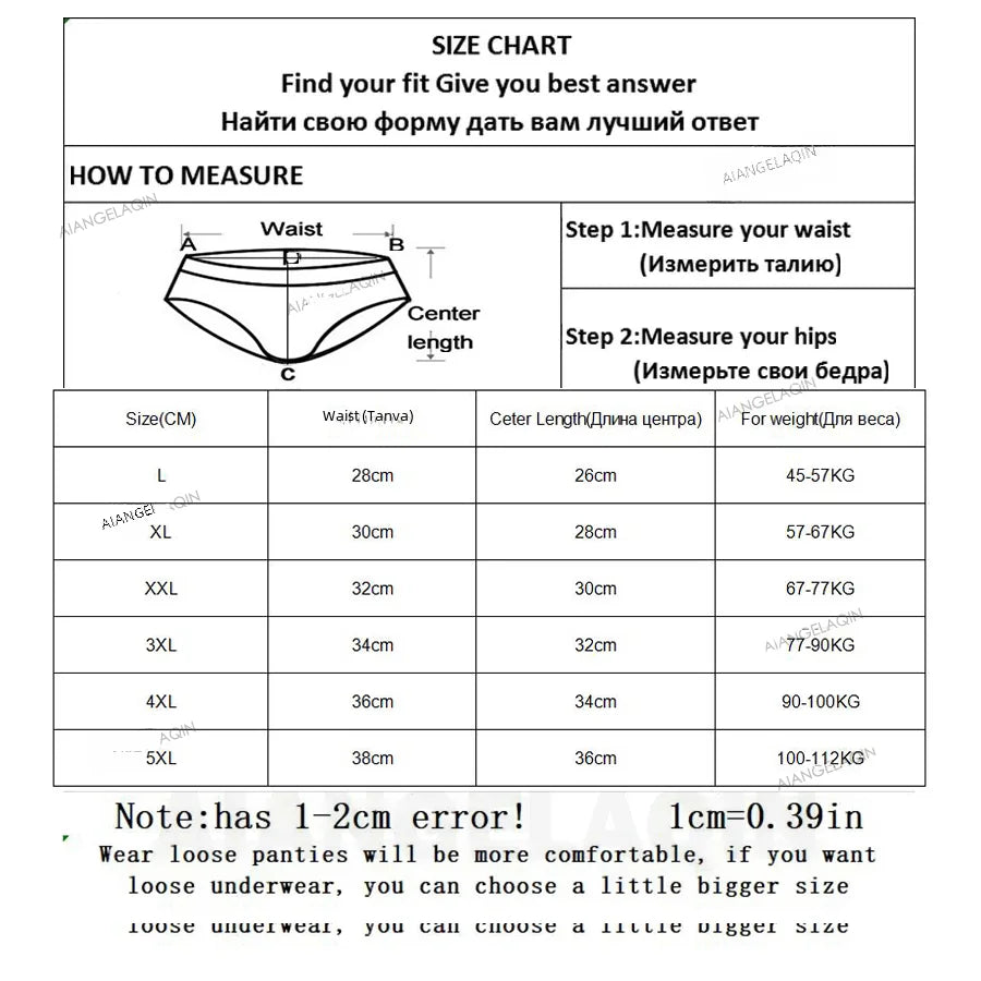 4Pcs High Waist Cotton Panties for Women – Body Slimming, Abdominal Control Underwear, Plus Size Girls Briefs, Female Lingerie Shaper