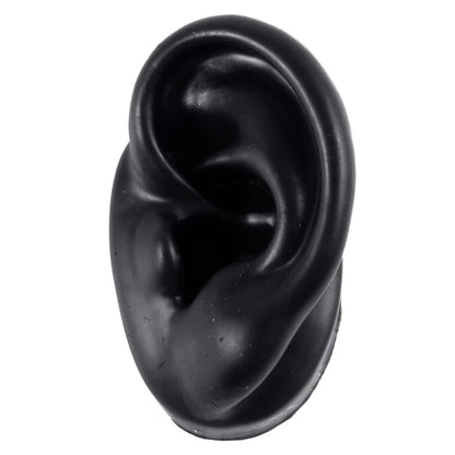 Professional Silicone Ear Model for Piercing Practice - Reusable Earring and Ear Stud Display Tool, Ideal for Body Jewelry Showcasing